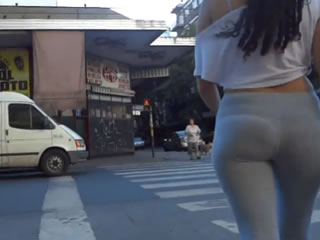 性感街拍美臀