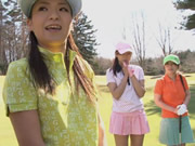 島國女子打高爾夫 柚宮なお 平松惠理香 國见奈